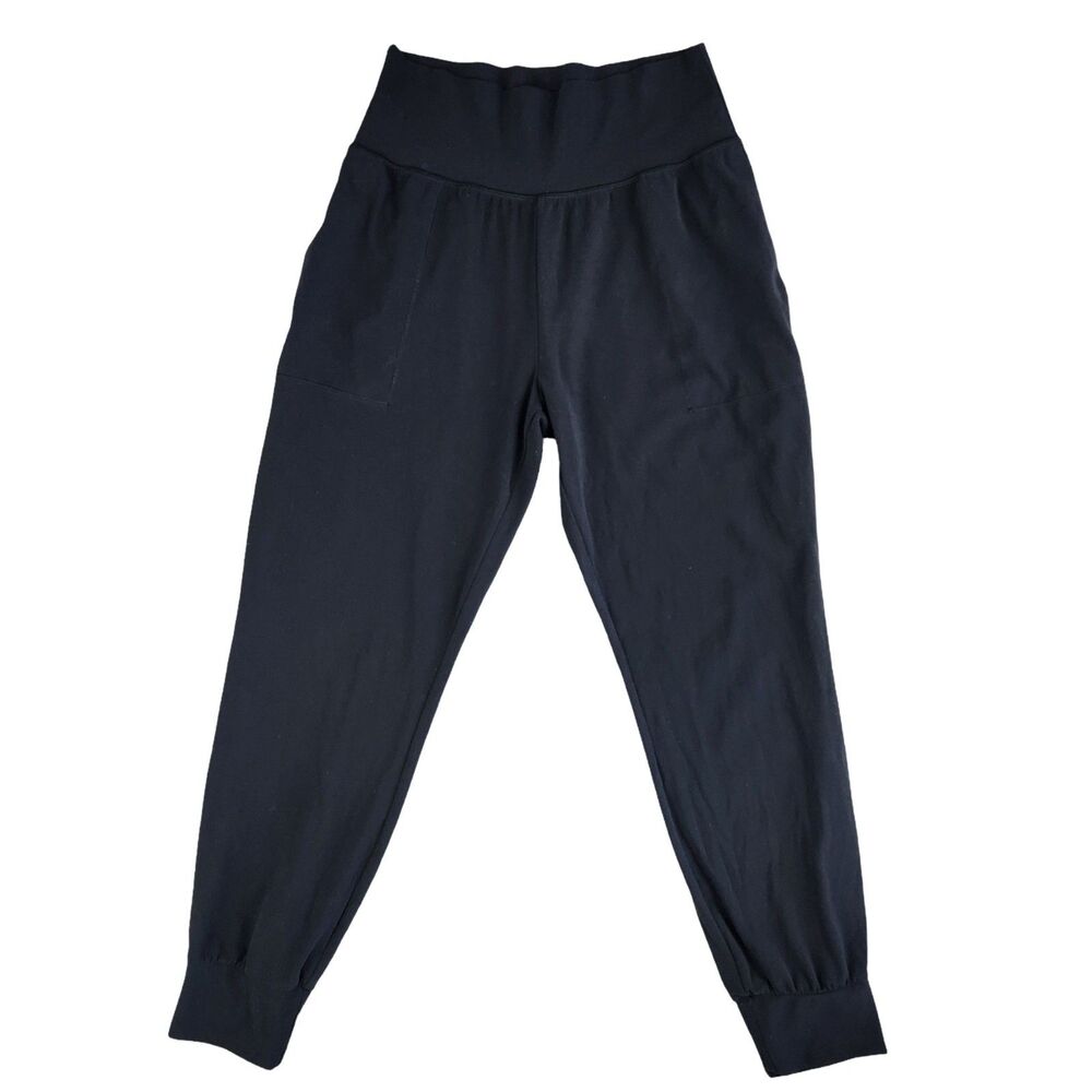 Athleta Women's Salutation High Rise Jogger Powervita Black Medium - Picture 2 of 8